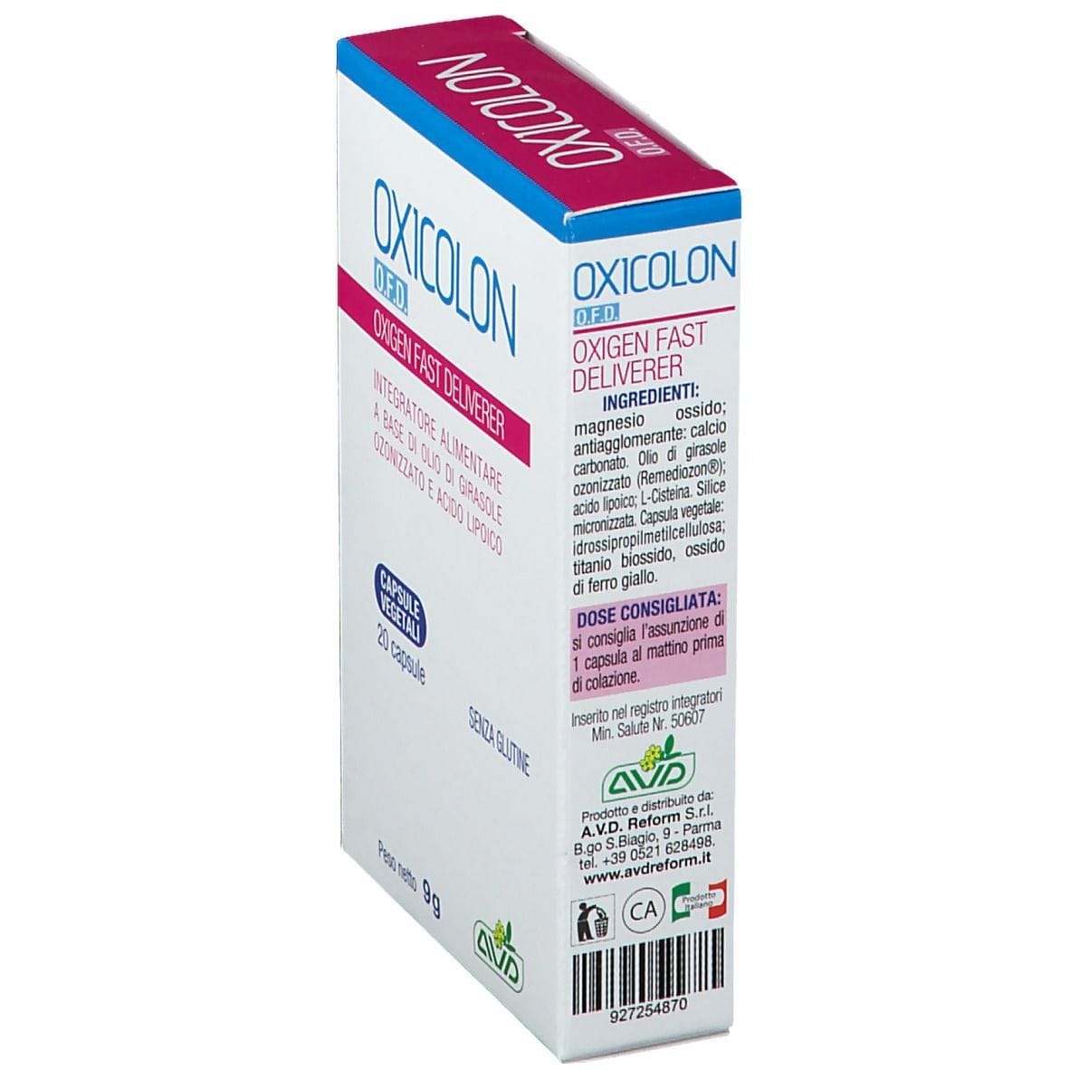 OXICOLON O F D MB 20 CAPSULE