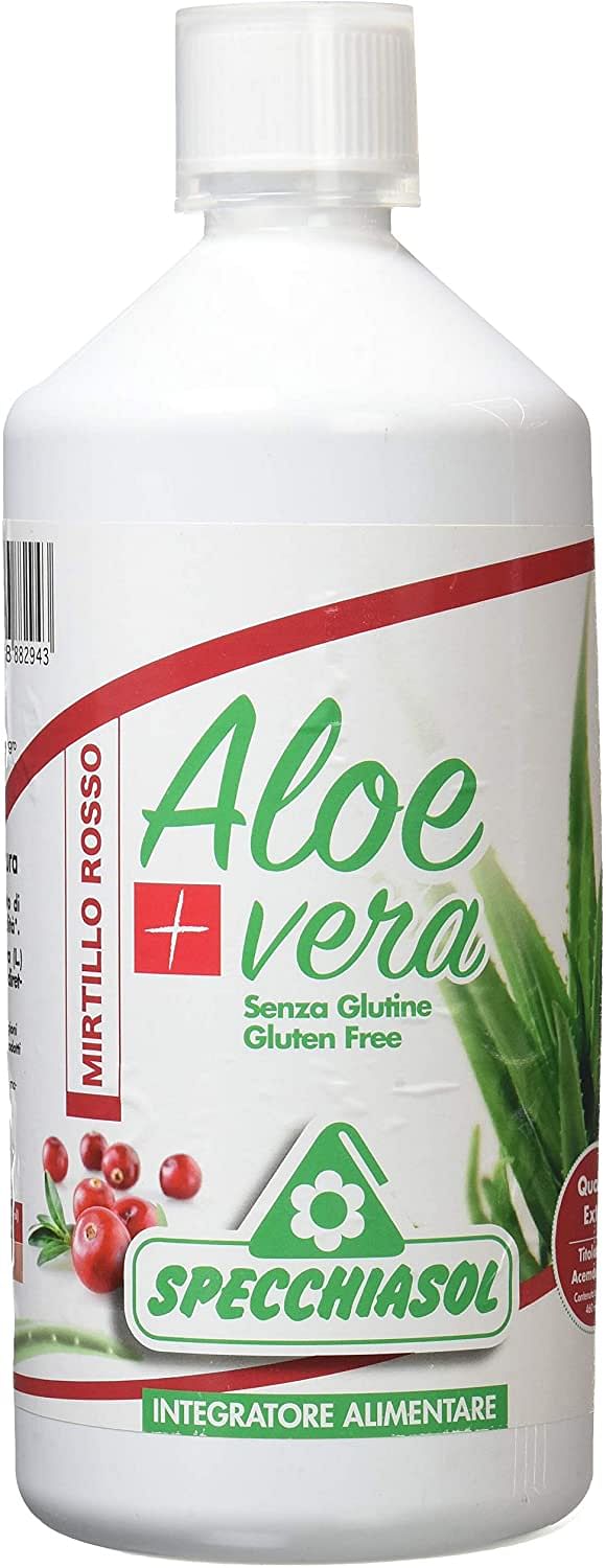 Succo Aloevera+ Aloe/Mirtillo Rosso 1 Litro