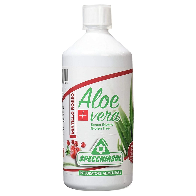 Succo Aloevera+ Aloe/Mirtillo Rosso 1 Litro