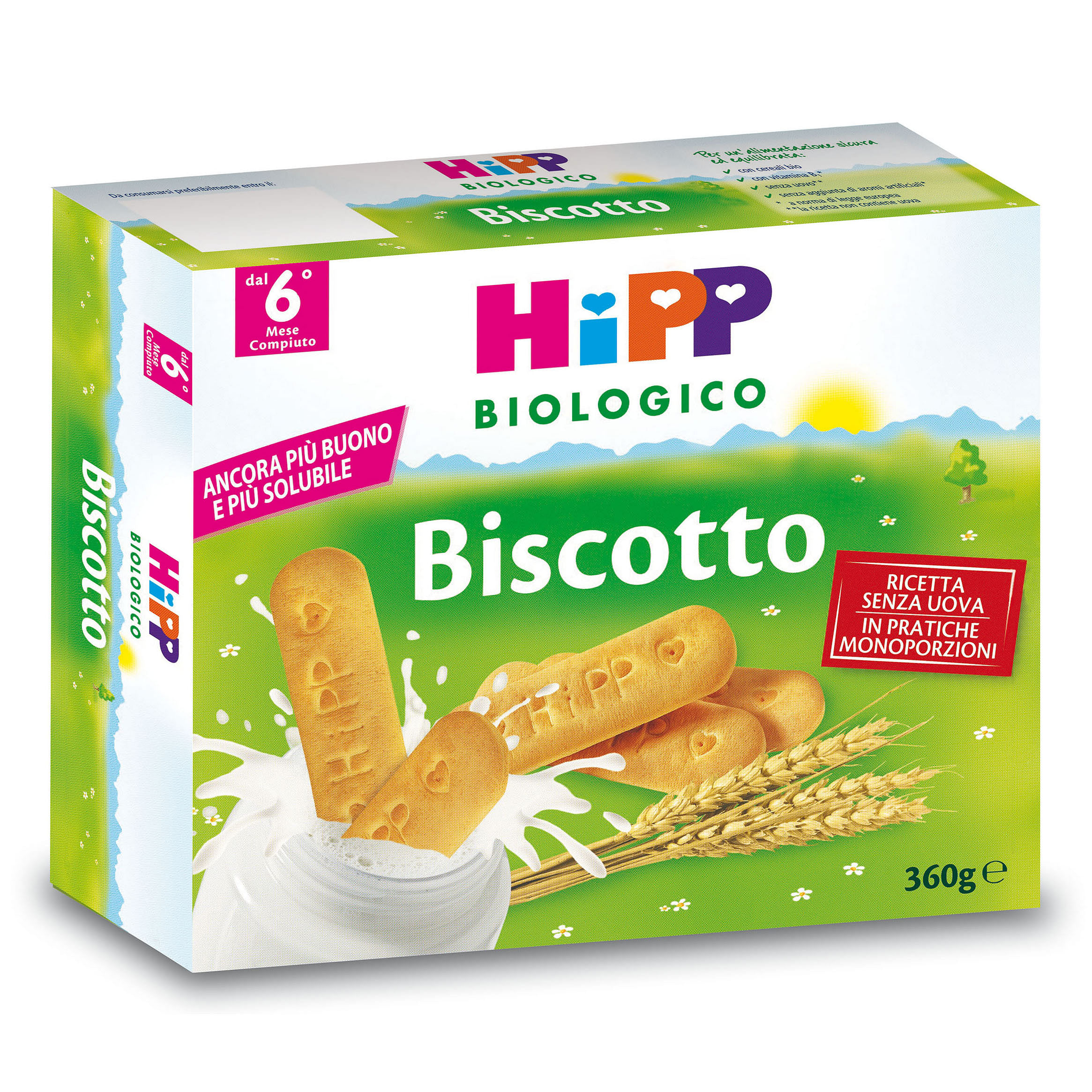 Hipp Bio Biscotto Solubile 360 G