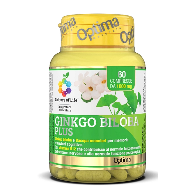 Colorus Of Life Ginkgo Biloba Plus 60 Compresse 1000 Mg