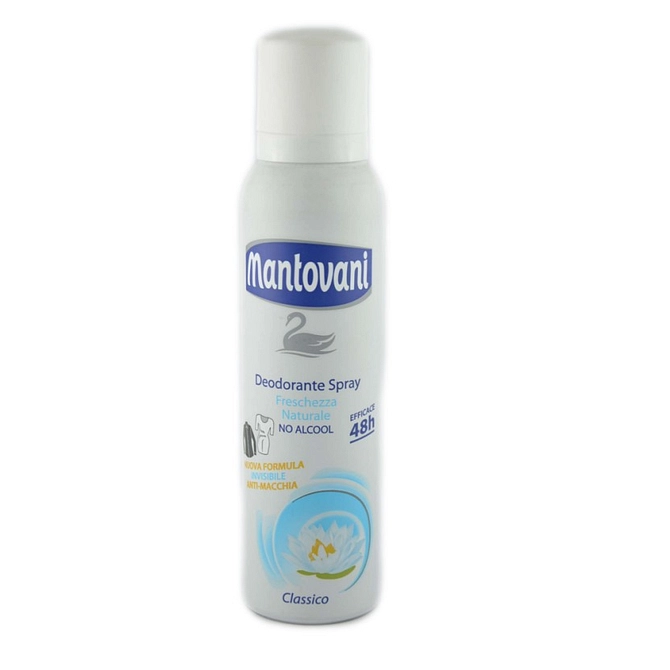 Mantovani Deodorante Spray Classico 48 H Anti Macchia 150 Ml