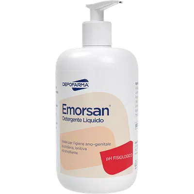 EMORSAN DETERGENTE LIQUIDO IGIENE ANO-GENITALE PH FISIOLOGICO 500 ML EMORSAN DETERGENTE LIQUIDO IGIENE ANO-GENITALE PH FISIOLOGICO 500 ML