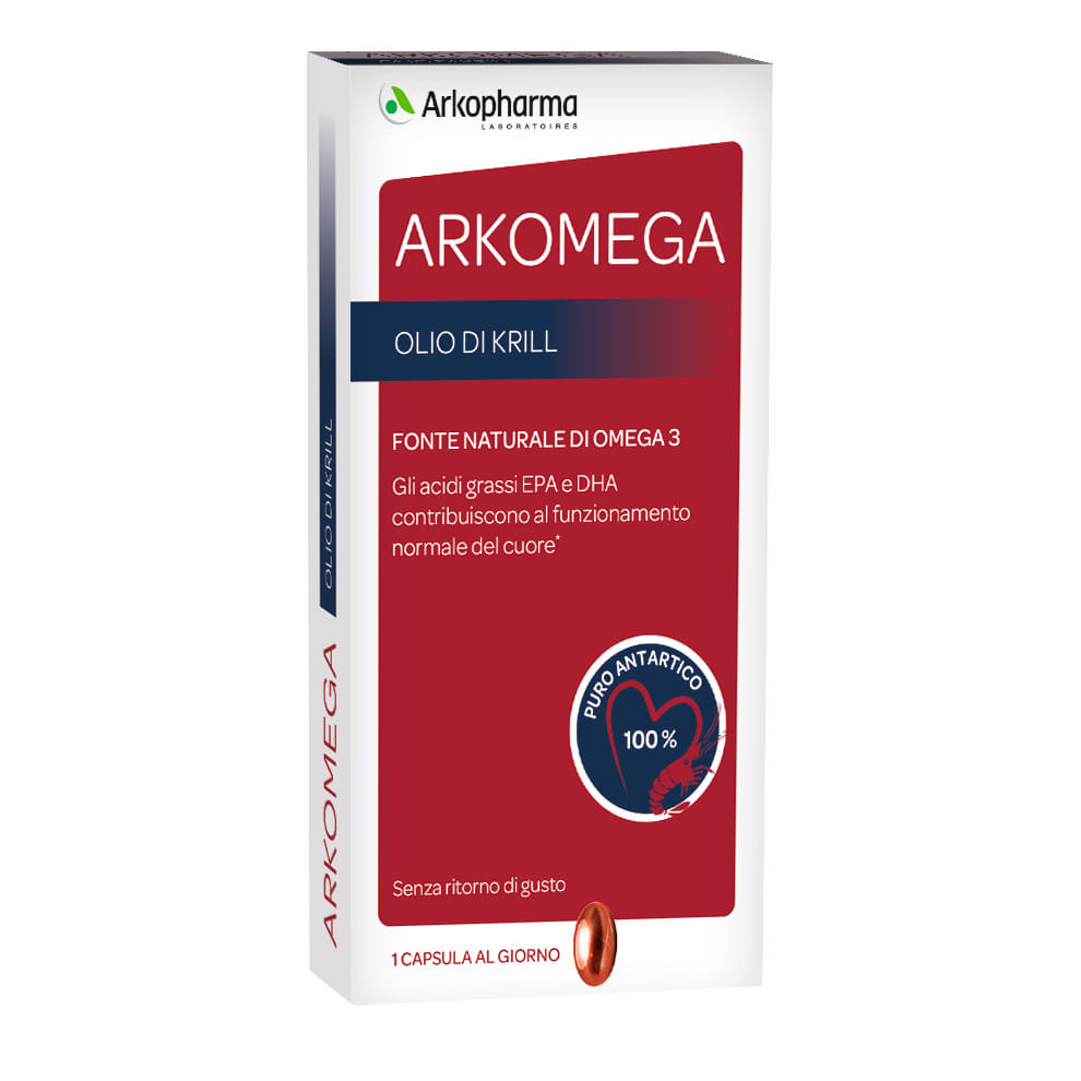 ARKOPHARMA OLIO DI KRILL 30 CAPSULE
