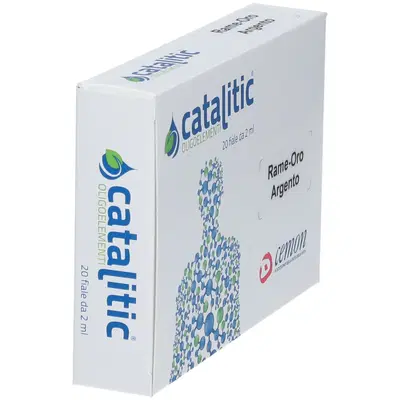 CATALITIC OLIGOELEMENTI RAME ORO ARGENTO CU-AU-AG 20 AMPOLLE CATALITIC OLIGOELEMENTI RAME ORO ARGENTO CU-AU-AG 20 AMPOLLE