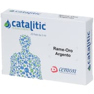 CATALITIC OLIGOELEMENTI RAME ORO ARGENTO CU-AU-AG 20 AMPOLLE