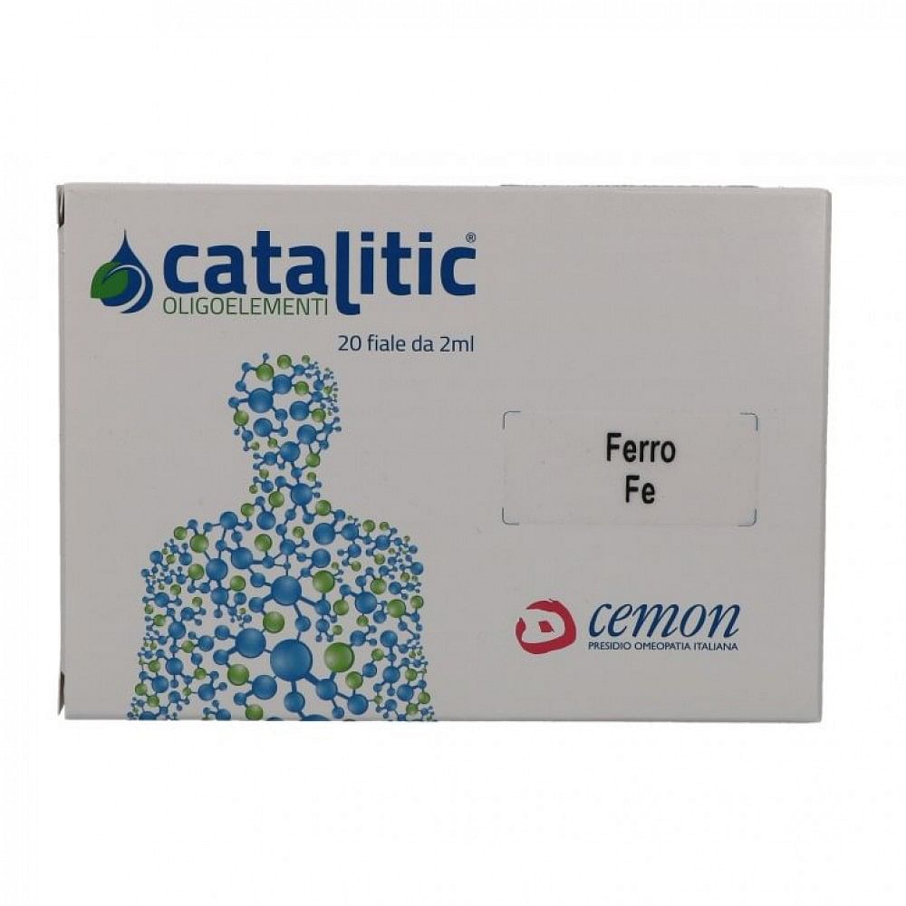 Catalitic Oligoelementi Ferro Fe 20 Ampolle