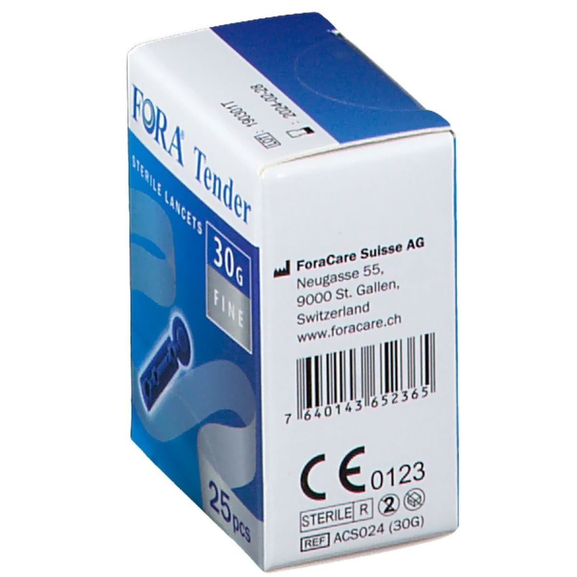 LANCETTE PUNGIDITO FORA TENDER 30 GAUGE 25 PEZZI