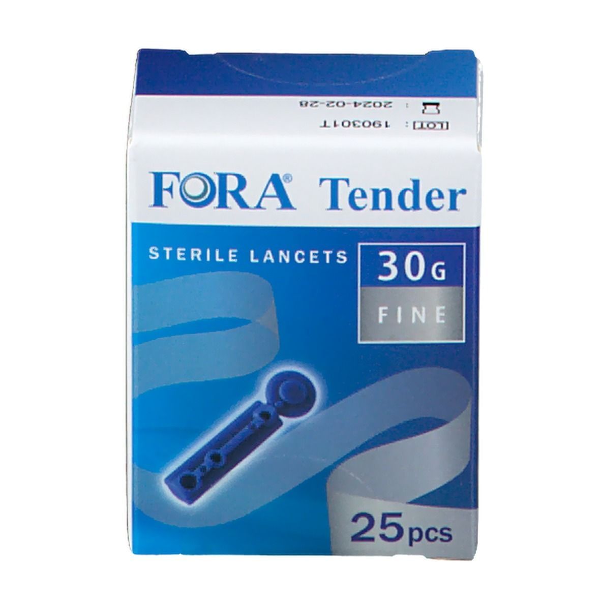 LANCETTE PUNGIDITO FORA TENDER 30 GAUGE 25 PEZZI