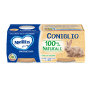 MELLIN OMOGENEIZZATO CONIGLIO 2 X 80 G