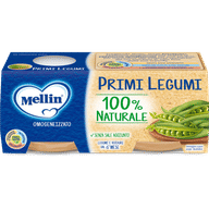 MELLIN OMOGENEIZZATO PRIMI LEGUMI 2 X 80 G