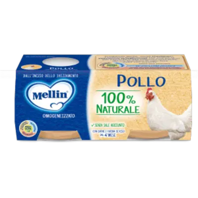 MELLIN OMOGENEIZZATO POLLO 2 X 80 G MELLIN OMOGENEIZZATO POLLO 2 X 80 G