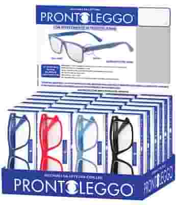 OCCHIALE DA LETTURA PREMONTATO PRONTOLEGGO OCCH JEANS BLU +1