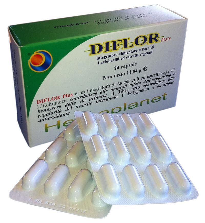 Diflor Plus 24 Capsule 11,04 G