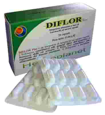 DIFLOR PLUS 24 CAPSULE 11,04 G