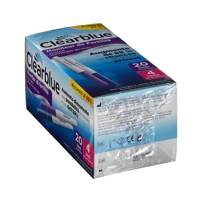 MONITOR DI FERTILITA' CLEARBLUE ADVANCED IN STICK 20 PEZZI + 4 TEST DI GRAVIDANZA MONITOR DI FERTILITA' CLEARBLUE ADVANCED IN STICK 20 PEZZI + 4 TEST DI GRAVIDANZA