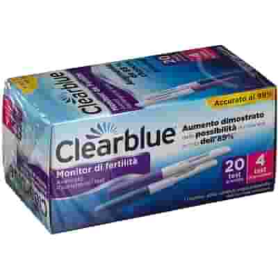 MONITOR DI FERTILITA' CLEARBLUE ADVANCED IN STICK 20 PEZZI + 4 TEST DI GRAVIDANZA