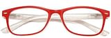OCCHIALE DA LETTURA PREMONTATO TWINS GOLD ICE ROSSO +2,00