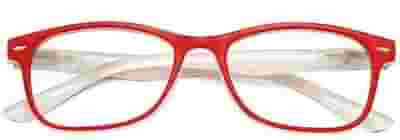 OCCHIALE DA LETTURA PREMONTATO TWINS GOLD ICE ROSSO +3,00