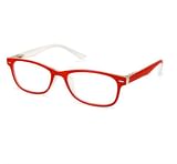 OCCHIALE DA LETTURA PREMONTATO TWINS GOLD ICE ROSSO +3,50