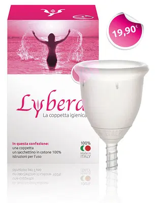 COPPETTA MESTRUALE LYBERA COPPETTA IGIENICA CLASSICA TAGLIA 2 COPPETTA MESTRUALE LYBERA COPPETTA IGIENICA CLASSICA TAGLIA 2