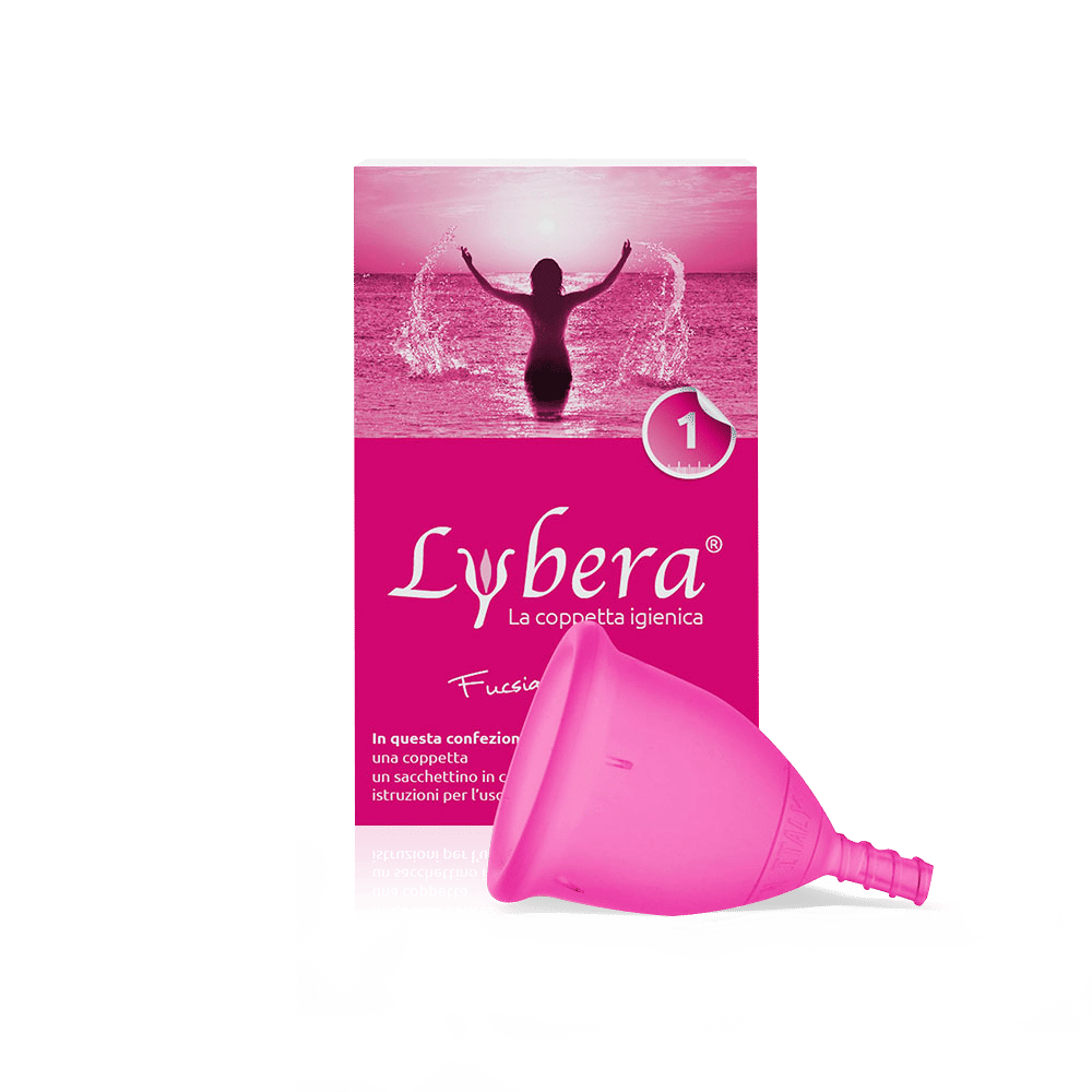COPPETTA MESTRUALE LYBERA COPPETTA IGIENICA FUCSIA EDITION TAGLIA 1