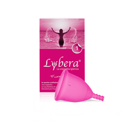 COPPETTA MESTRUALE LYBERA COPPETTA IGIENICA FUCSIA EDITION TAGLIA 1