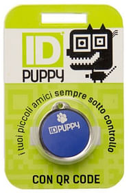 Idpuppy Medaglietta Tonda Azzurra