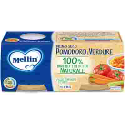 MELLIN PRIMO SUGO POMODORO E VERDURE 2 VASETTI DA 80 G
