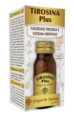 TIROSINA PLUS 100 PASTIGLIE TIROSINA PLUS 100 PASTIGLIE