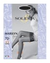 MARILYN 70 SHEER CALZA AUTOREGGENTE NERO 4XL