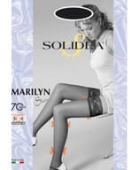 MARILYN 70 SHEER CALZA AUTOREGGENTE CAMEL 4XL