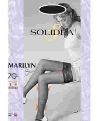 MARILYN 70 SHEER CALZA AUTOREGGENTE CAMEL 4XL