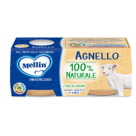 MELLIN OMOGENEIZZATO AGNELLO 2 PEZZI X 80 G