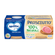 MELLIN OMOGENEIZZATO PROSCIUTTO 2 PEZZI X 80 G