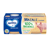 MELLIN OMOGENEIZZATO MAIALE CON VERDURE 2 PEZZI X 80 G
