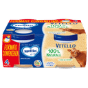 MELLIN OMOGENEIZZATO VITELLO 4 PEZZI X 80 G