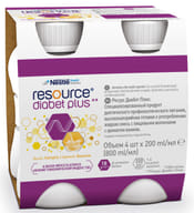 RESOURCE DIABET PLUS VANIGLIA 4 X 200 ML