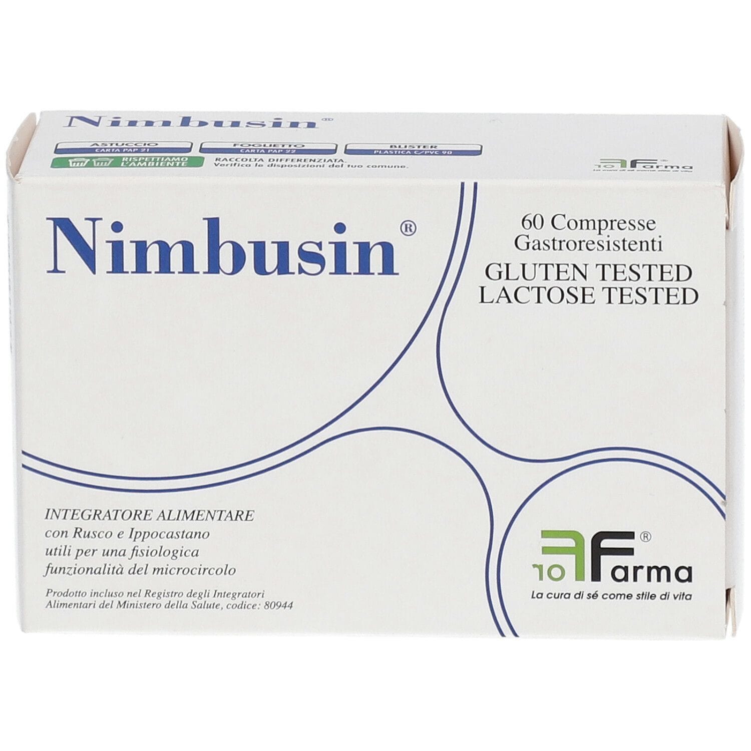 NIMBUSIN 60 COMPRESSE
