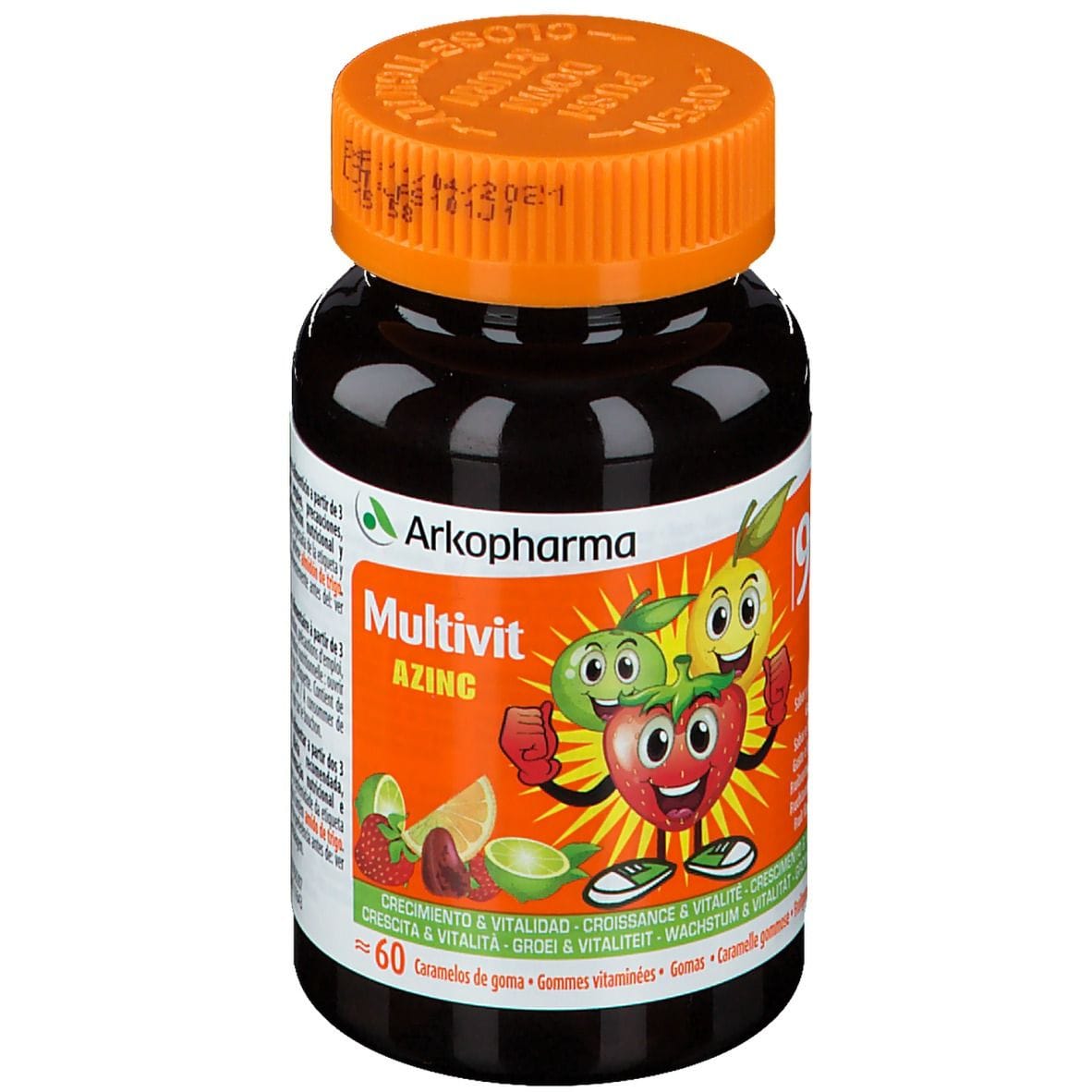 ARKOVITAL MULTIVIT AZINC 60 CARAMELLE GOMMOSE ALLA FRUTTA
