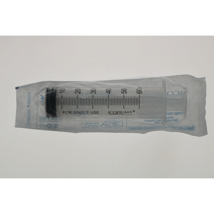 Siringa Ipodermica Extrafine 50 60 Ml Senza Ago