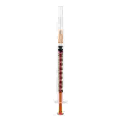 SIRINGA PER INSULINA EXTRAFINE 1ML 100 UI AGO REMOVIBILE 25 GAUGE 0,5X16 MM 1 PEZZO