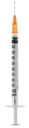 SIRINGA PER INSULINA EXTRAFINE 1ML 100 UI AGO REMOVIBILE 26 GAUGE 0,45X12 MM 1 PEZZO