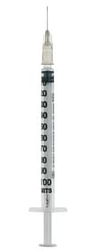 Siringa Per Insulina Extrafine 1 Ml 100 Ui Ago Removibile 27 Gauge 0,40 X12 Mm 1 Pezzo