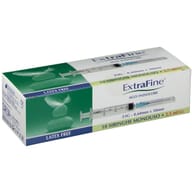 SIRINGA IPODERMICA EXTRAFINE 2,5 CC G23 0,60X30 10 PEZZI