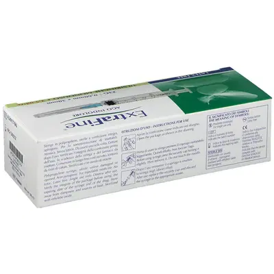 SIRINGA IPODERMICA EXTRAFINE 2,5 CC G23 0,60X30 10 PEZZI SIRINGA IPODERMICA EXTRAFINE 2,5 CC G23 0,60X30 10 PEZZI