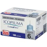 AGO PER PENNA DA INSULINA EXTRAFINE GAUGE 31 6 MM 100 PEZZI