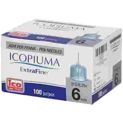 AGO PER PENNA DA INSULINA EXTRAFINE GAUGE 31 6 MM 100 PEZZI