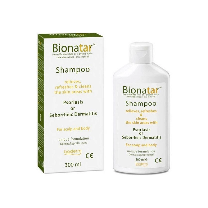 Bionatar Shampoo Indicato In Presenza Di Sintomi Di Psoriasi O Dermatite Seborroica 300 Ml Ce