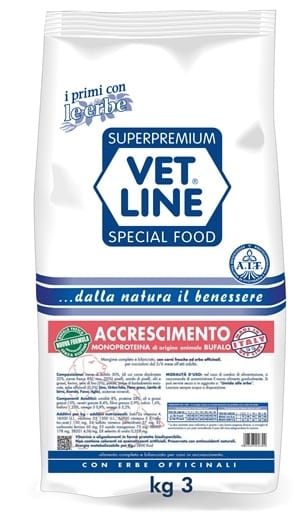 VET LINE ACCRESCIMENTO BUFALO 3 KG